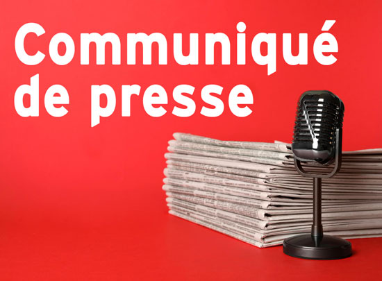 Communiqué de presse